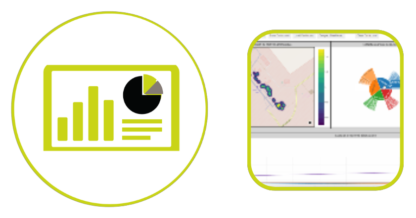 Fournitures d'outils géospatiales
Provider of geospatial tools
Dashboard
Analytics
Tableau de bord
geospatial intelligence