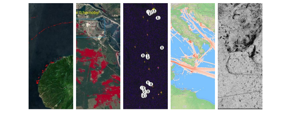 chaine de traitements automatisés
automatic processing chains
geospatial intelligence